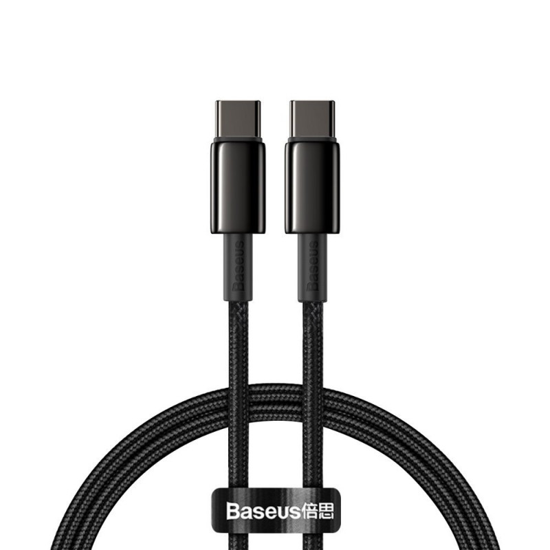 KABAL BASEUS USB-C to USB-C 100W, 5A, 1m Black