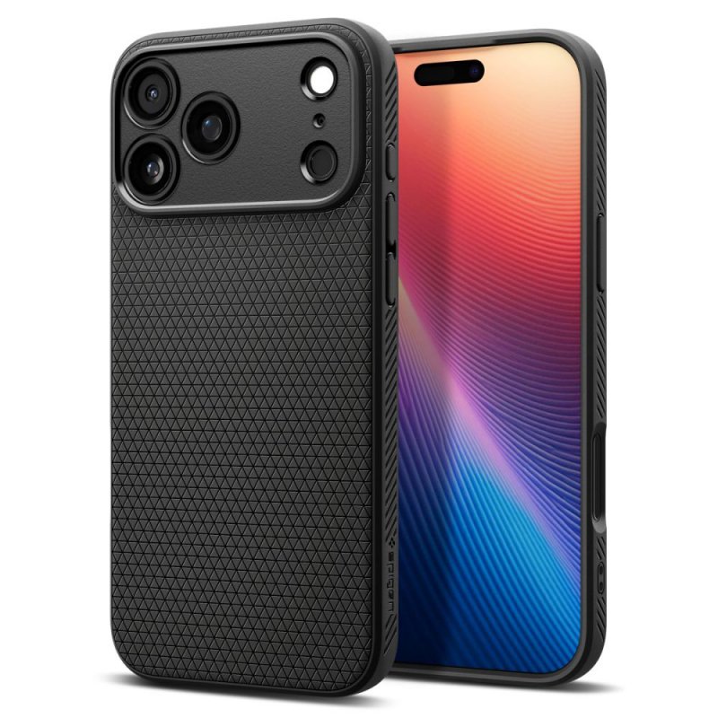 MASKA SPIGEN Liquid Air for Apple iPhone 17 Pro, Matte Black