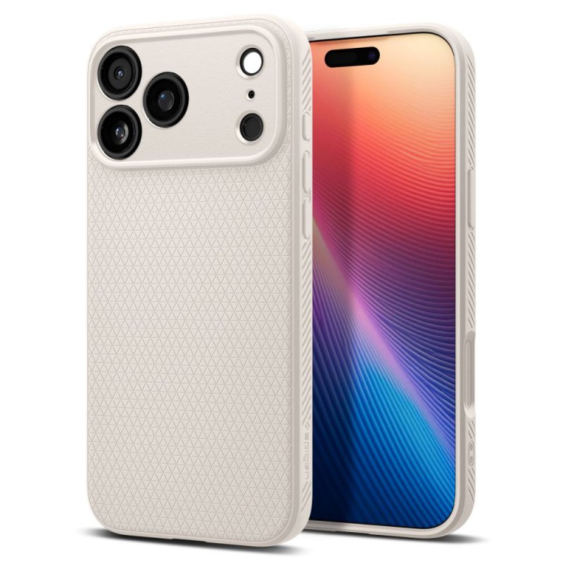 MASKA SPIGEN Liquid Air for Apple iPhone 17 Pro, Natural Titanium