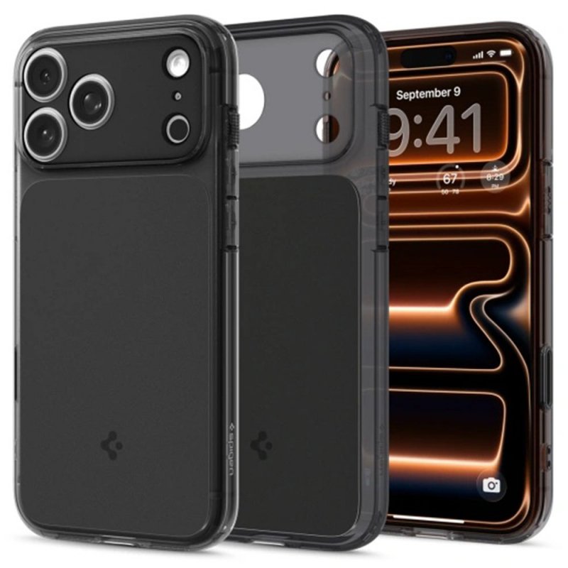 Hard Case Spigen Ultra Hybrid T with MagSafe for Apple iPhone 17 Pro Max, Matte Black
