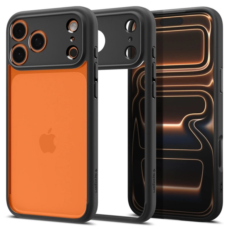 MASKA SPIGEN  Ultra Hybrid for Apple iPhone 17 Pro, Matte Black