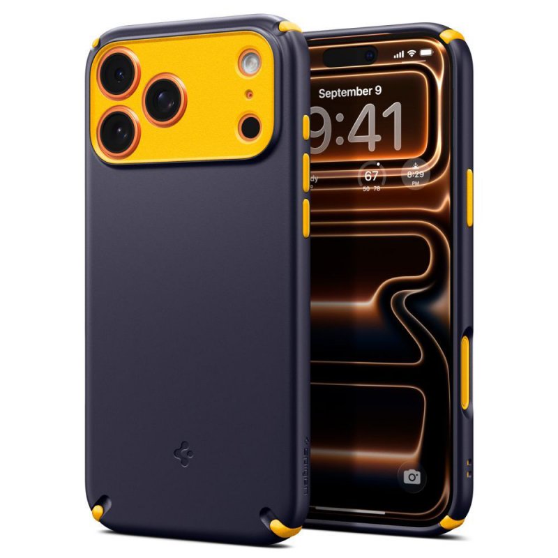 MASKA SPIGEN  Caseology Nano Pop Hybrid with MagSafe for Apple iPhone 17 Pro Max, Blueberry Navy