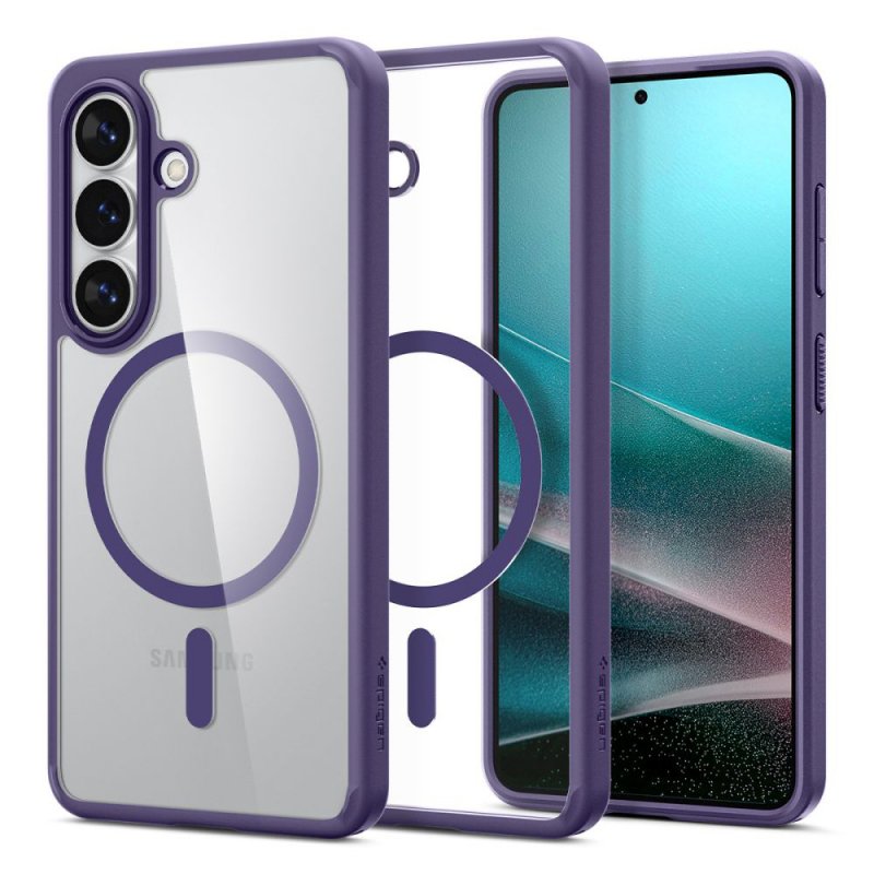 MASKA SPIGEN Ultra Hybrid with MagSafe for Samsung Galaxy S26 S942, Deep Purple
