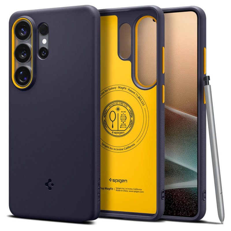MASKA SPIGEN Caseology Nano Pop with MagSafe for Samsung Galaxy S26 Ultra S948, Blueberry Navy