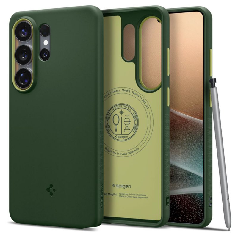 MASKA SPIGEN Caseology Nano Pop with MagSafe for Samsung Galaxy S26 Ultra S948, Avo Green