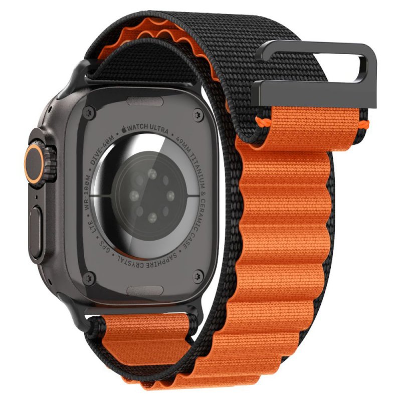 NARUKVICA SPIGEN Apple Watch WBF1 49/46/45/44mm Black Orange