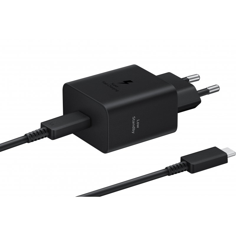 PUNJAČ SAMSUNG 45W, 4.05A, 1xUSB-C, sa USB-C kabal, Black